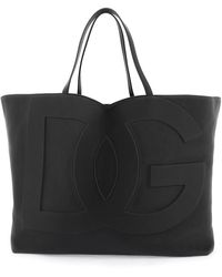 Dolce & Gabbana - Large Dg Logo Shopping Bag - Lyst