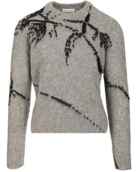 Dries Van Noten - Mouche Maglioni Grigio-Uomo - Lyst