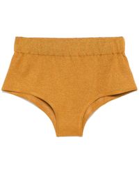 FEDERICA TOSI - Lurex Shorts - Lyst