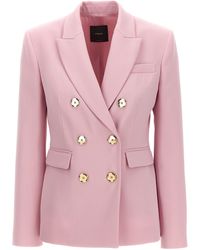 Pinko - Granato Blazer And Suits Rosa - Lyst