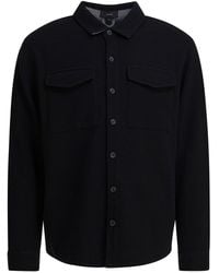 Vince - Cotton Overshirt Jacket Giacche Blu-Uomo - Lyst