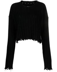 Uma Wang - Maglione Con Orlo A Taglio Vivo-Donna - Lyst
