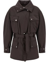 ANDAMANE - Xandra Jacket Puffer Jackets Brown - Lyst