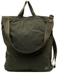 Porter-Yoshida and Co - Logo-Patch Shoulder Bag - Lyst