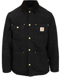 Carhartt - Og Chore Coat Jackets Black - Lyst