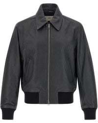 Ami Paris - Ami De Coeur Puffer Jackets Grigio-Uomo - Lyst