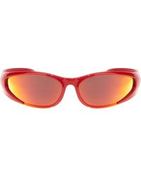 Balenciaga - Reverse Xpander Rectangle Sunglasses - Lyst
