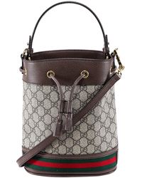 Gucci - Beige bucket bag & backpack - Lyst
