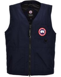 Canada Goose - Canmore Gilet Blu - Lyst
