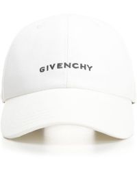 Givenchy - Embroidered Cotton Cap Hats - Lyst