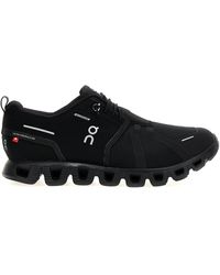 On Shoes - Cloud 5 Waterproof Sneakers Nero - Lyst