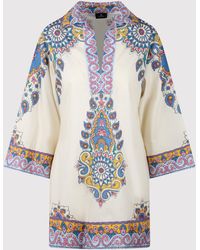 Etro - Print Nude & Neutrals-Donna - Lyst