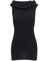 Wardrobe NYC - Mini Off Shoulder Dress Dresses - Lyst