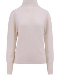 LE17SEPTEMBRE - Wool Blend Turtleneck Sweater - Lyst