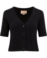 Gucci - V-Necked Cashmere Cardigan - Lyst