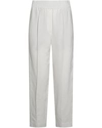 Brunello Cucinelli - Trousers Light And Natural-Donna - Lyst