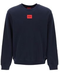 HUGO - Regular Fit Light Sweatshirt - Lyst