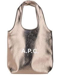 A.P.C. - Tote Bag "Ninon" Small-Donna - Lyst