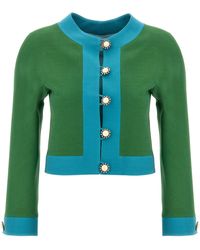 ジャケット VALENTINO GARAVANI 'Solid' Blazer Multicolor Valentino Garavani Rose Appliqué Blazer in Black | Lyst Canada