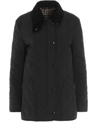 Burberry - Quilted Jacket Cotswold - Lyst