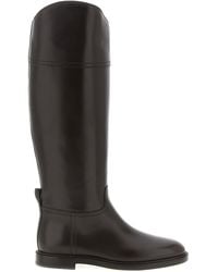 Brunello Cucinelli - Leather Boots Monile - Lyst