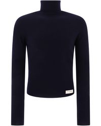 Balmain - Sweater With Patch Logo - Lyst