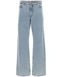 Y. Project - Evergreen Y Belt Jeans Celeste - Lyst