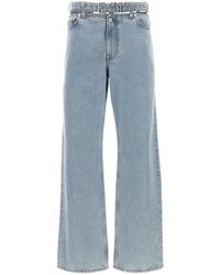 Y. Project - 'Evergreen Y Belt' Jeans - Lyst