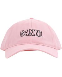Ganni - Baseball Hat - Lyst