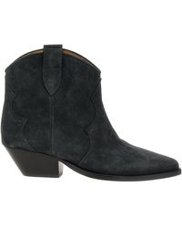 Isabel Marant - Dewina Leather Bootie - Lyst