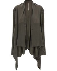 Rick Owens - 'Medium Wrap' Cardigan - Lyst