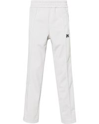 Palm Angels - Trackpants With Monogram Embroidery - Lyst