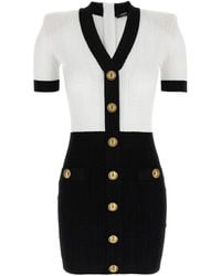 Balmain - Knitted Dresses - Lyst