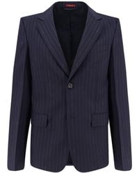 Gucci - Pinstripe Wool Single-Breasted Blazer - Lyst