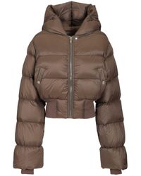 Rick Owens - Quilted Nylon Down Jacket - Lyst