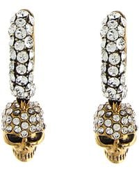 McQueen - Mcqueen Skull Earrings - Lyst