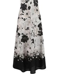 Zimmermann - Pop Bias Midi Skirt - Lyst