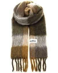 Acne Studios - Wool Mohair Check Scarf Scarves And Foulards - Lyst