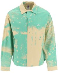 OAMC - System Smudge Shirt With Silk Patch - Lyst