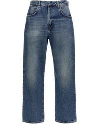Givenchy - Logo Plaque Jeans - Lyst