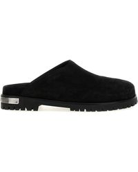 Off-White c/o Virgil Abloh - Suede Clogs - Lyst