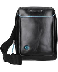 Piquadro Crossbody Bag Leather Black