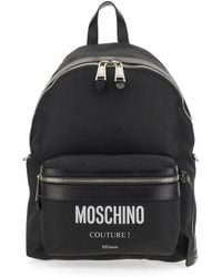 Moschino - Large Backpack With Logo - Lyst