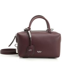 Max Mara - Small Satchel Bag Handbags Bordeaux - Lyst