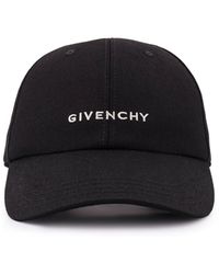 Givenchy - Cotton Blend Baseball Hat-Uomo - Lyst