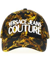 Versace - Logo Embroidery Cap Cappelli Multicolor - Lyst