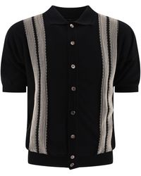 Kapital - "Oyster Aloha" Knit Polo Shirt - Lyst