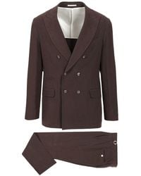 Brunello Cucinelli - Leisure Fit Suit Dresses - Lyst