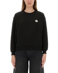 KENZO - Embroidered Sweatshirt "Boke Flower 2.0" - Lyst