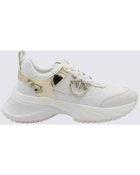 Pinko - And Leather Ariel Sneakers - Lyst